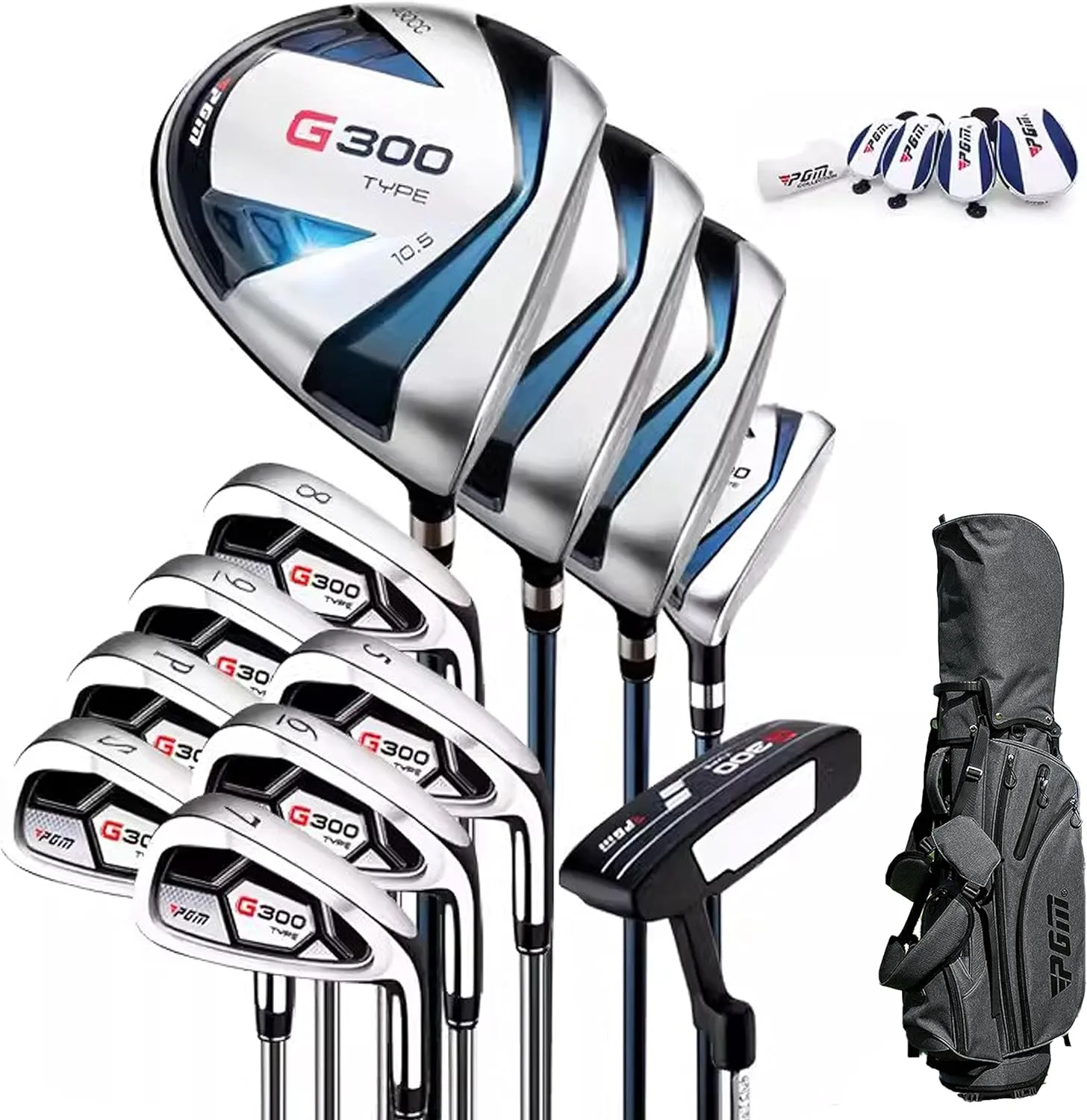 Men's Complete Golf Club Sets - 12 Pieces