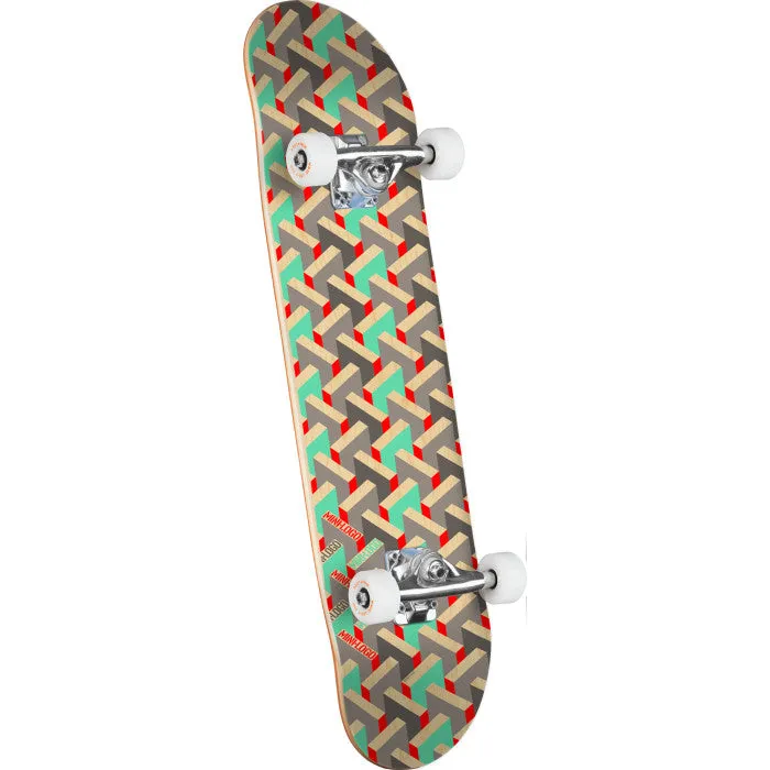 Mini Logo Complete Skateboard Pattern Maze - 8.25