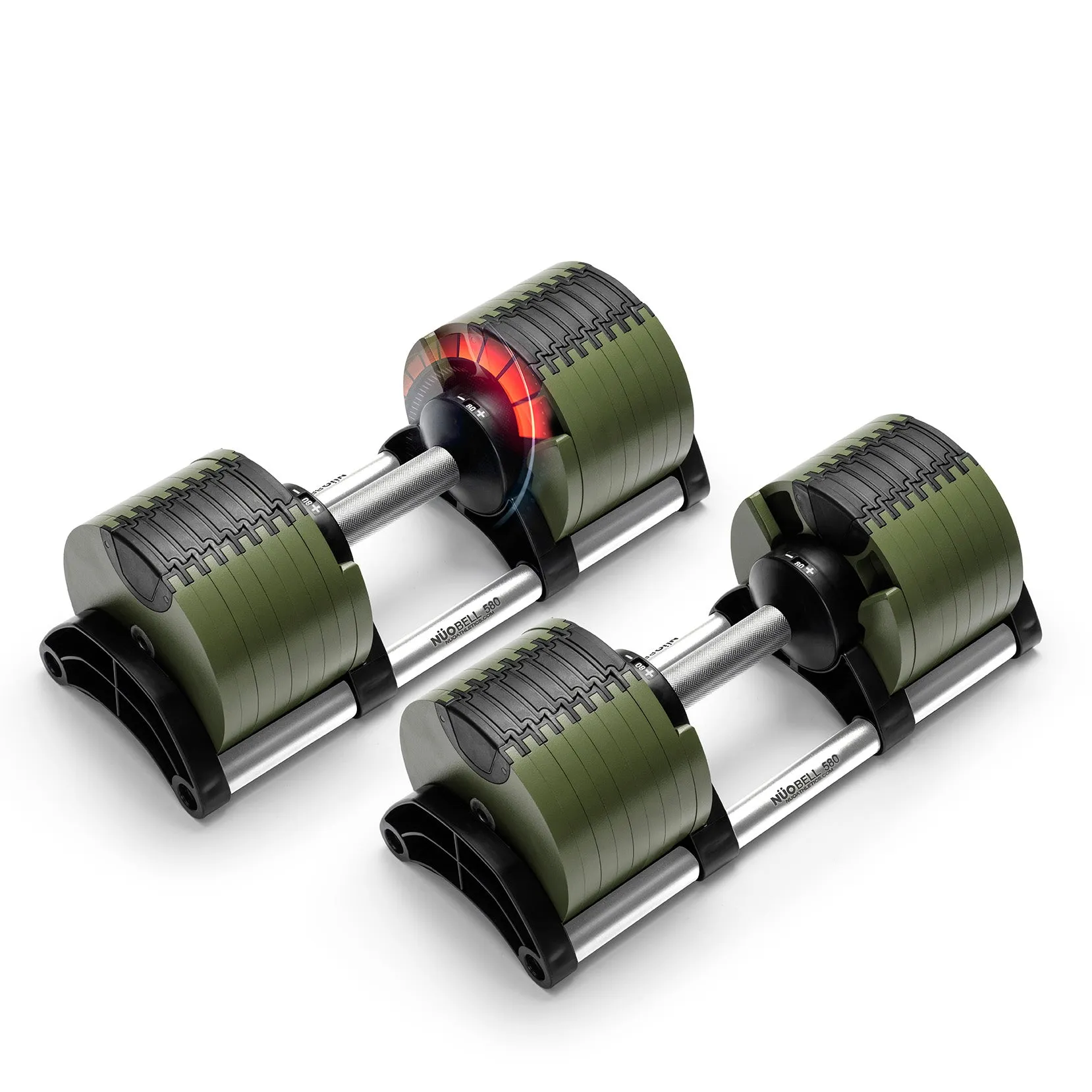 Nuobell Adjustable Dumbbells and the Matching Rack Bundle