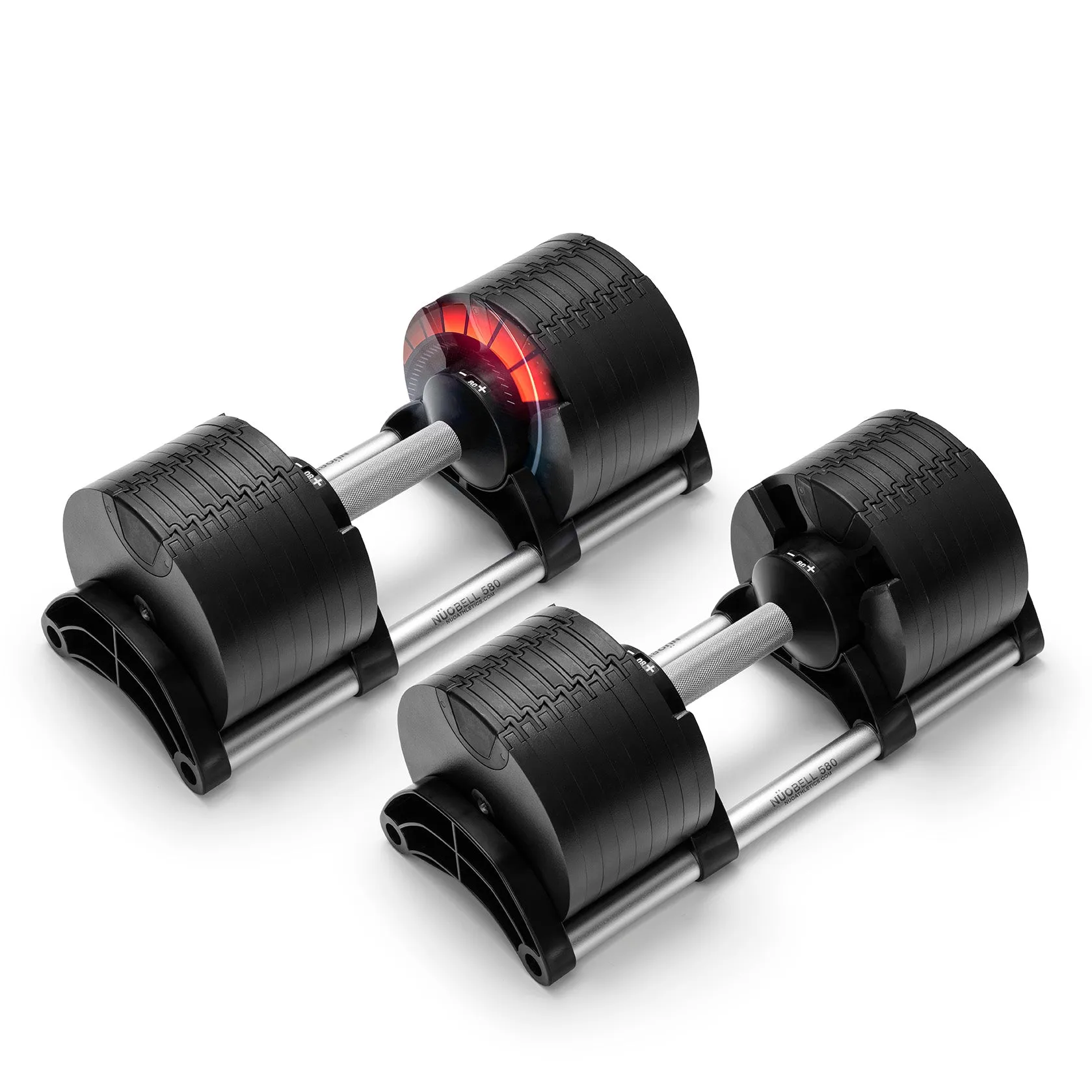 Nuobell Adjustable Dumbbells and the Matching Rack Bundle