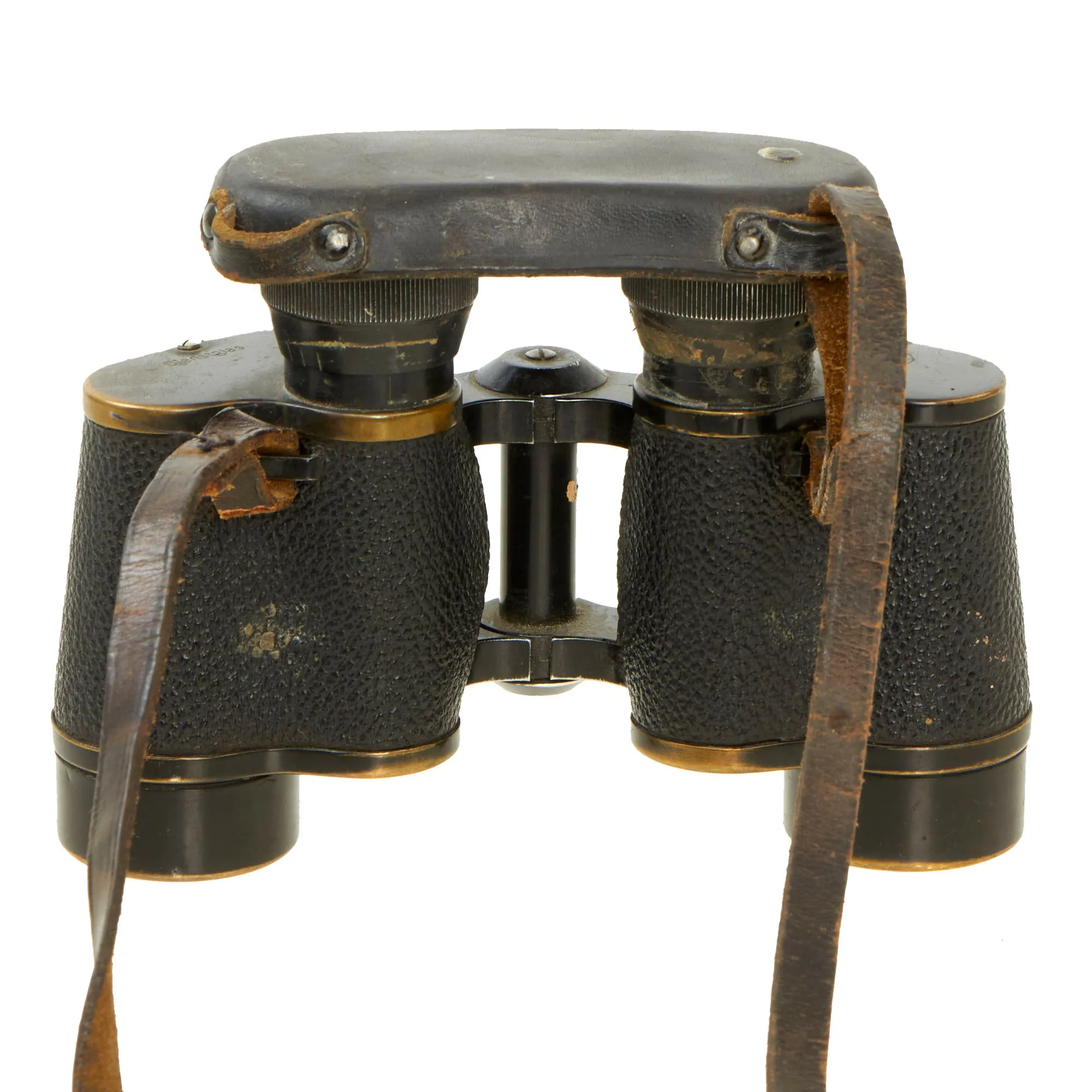 Original German WWII 8x30 Dienstglas Binoculars With Neck Strap