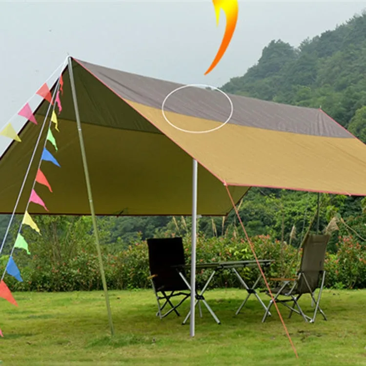 Outdoor Canopy Pole Rubber Sleeve Camping Tent Canopy Accessories Protective Plastic Cap, Random Color Delivery