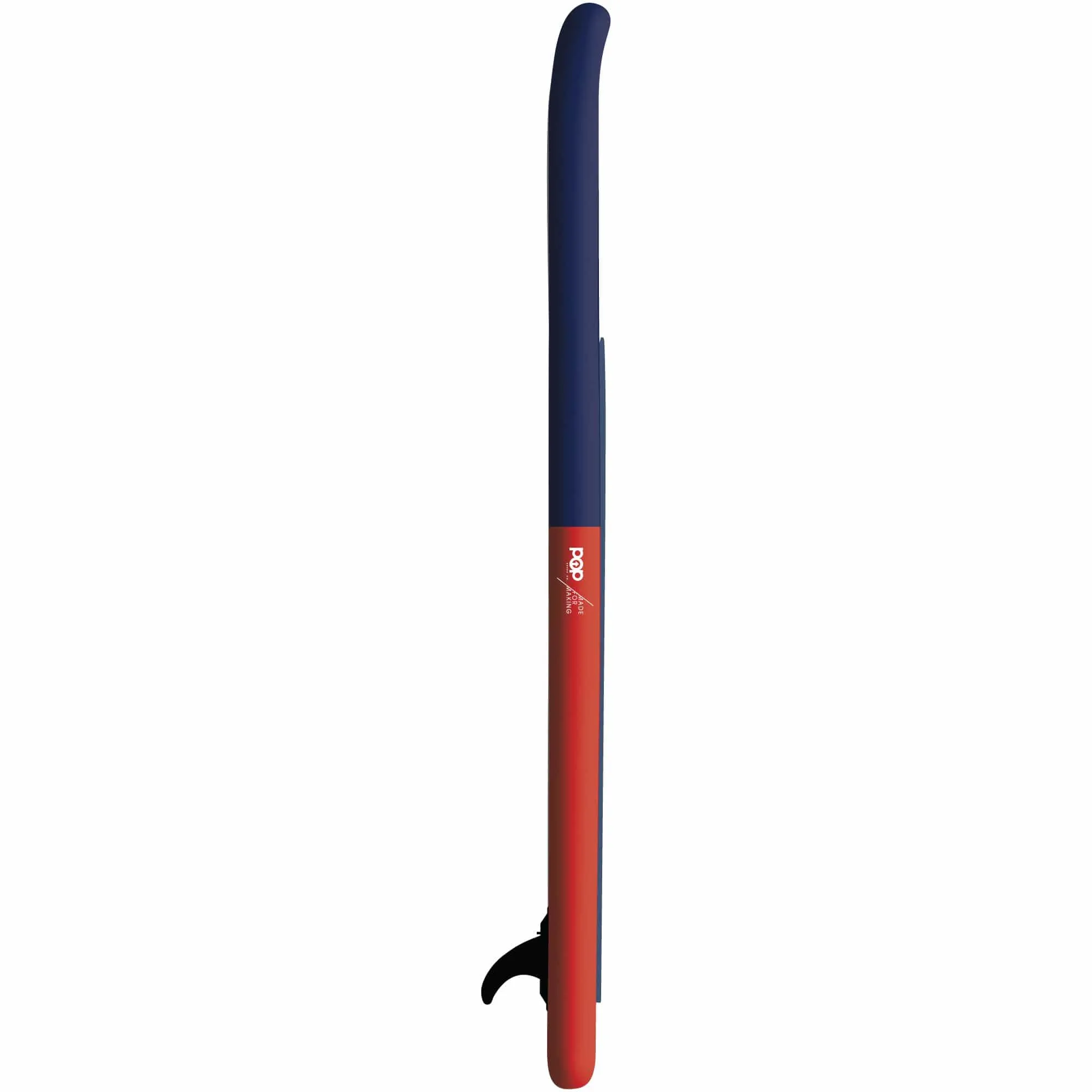 POP Board Co 11'6" El Capitán Stand Up Paddle Board Inflatable SUP - Red/Blue