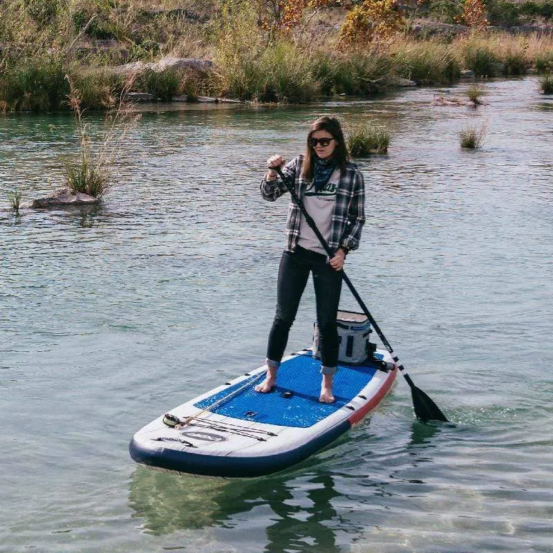 POP Board Co 11'6" El Capitán Stand Up Paddle Board Inflatable SUP - Red/Blue