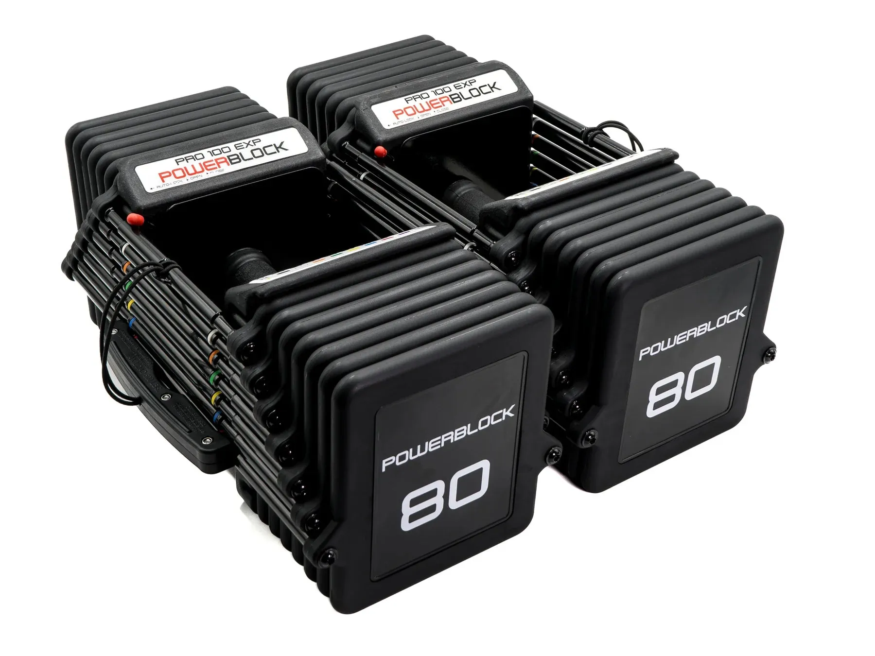 PowerBlock Pro 100 EXP Adjustable Dumbbells (Sold as a Pair)