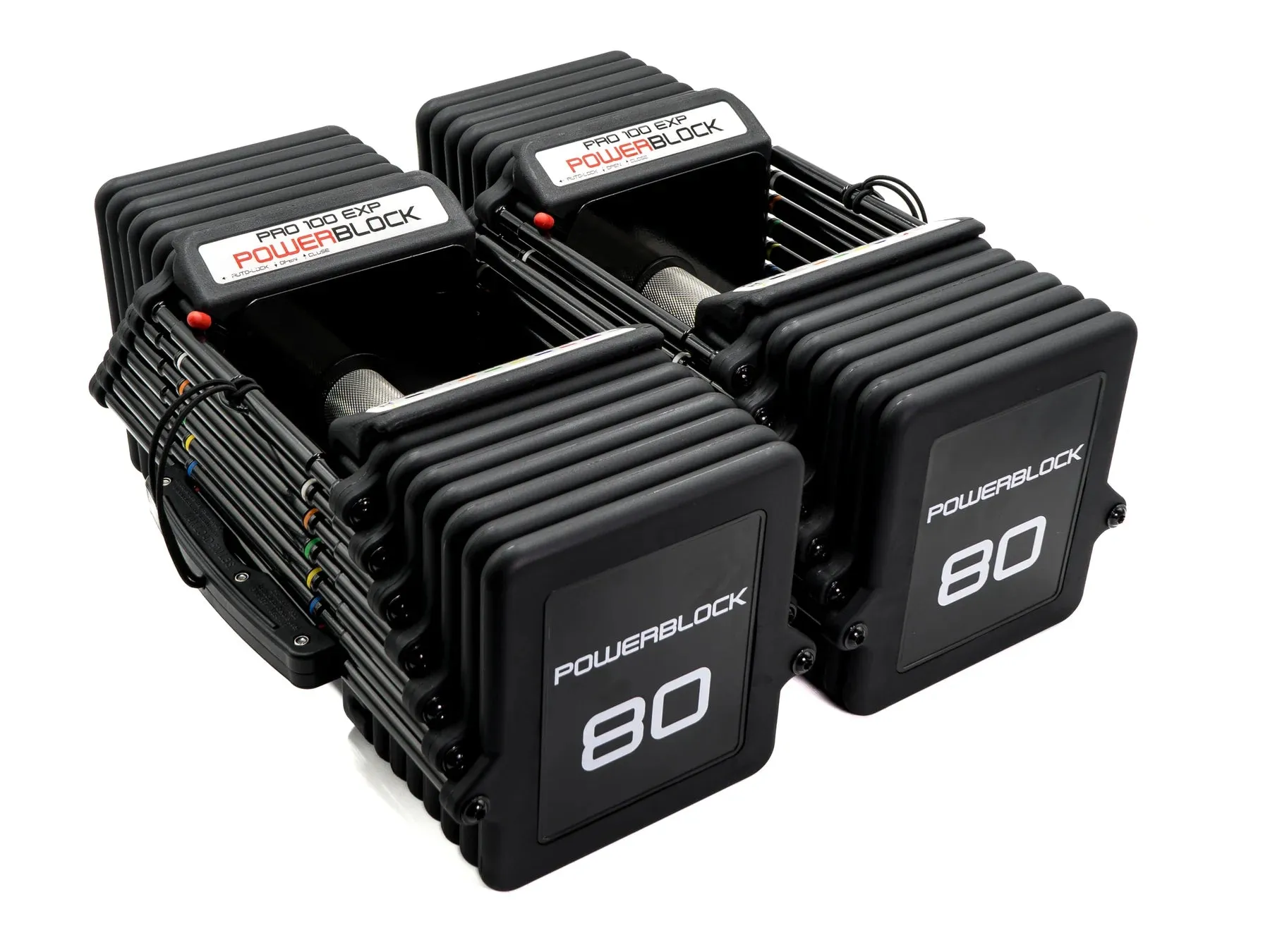 PowerBlock Pro 100 EXP Adjustable Dumbbells (Sold as a Pair)