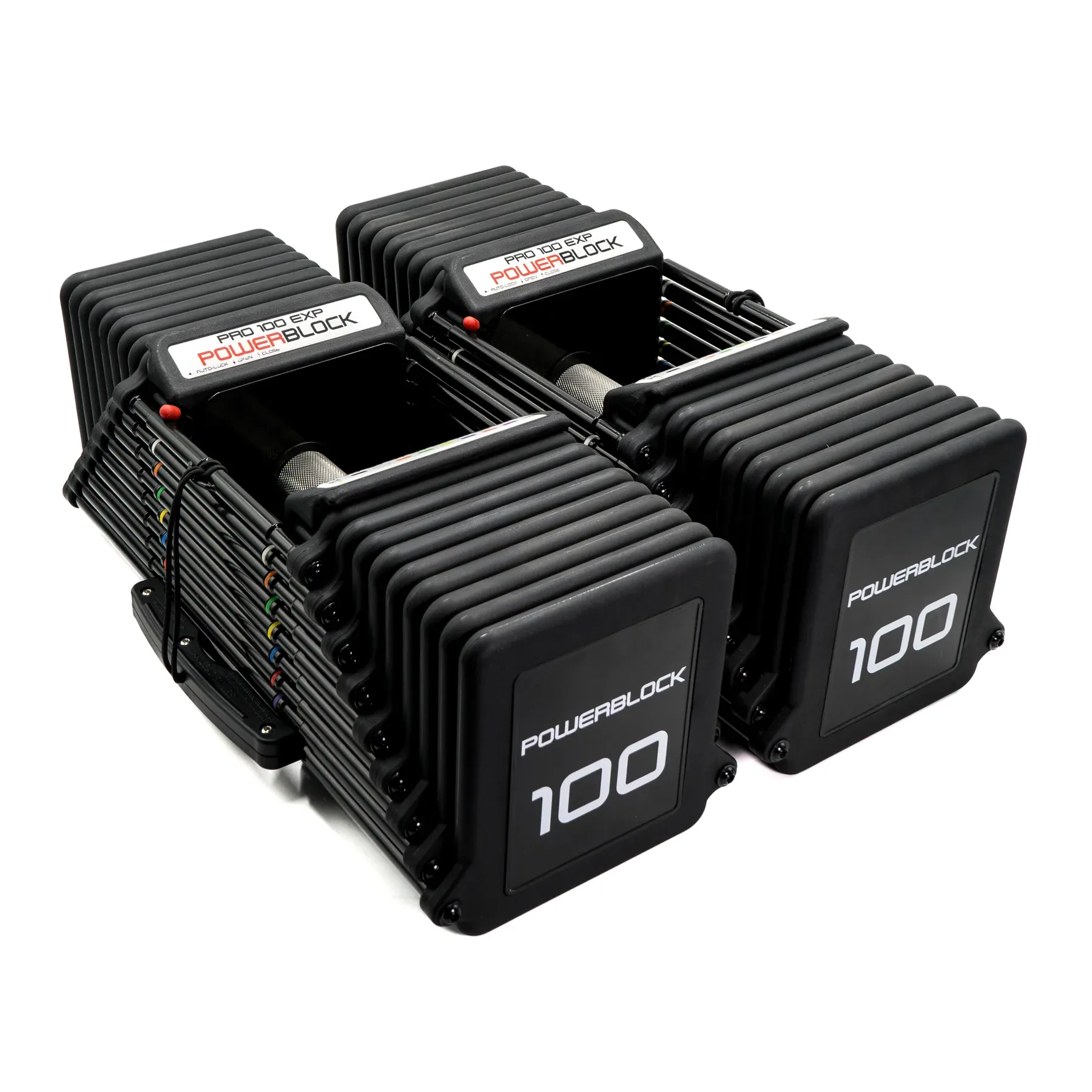 PowerBlock Pro 100 EXP Adjustable Dumbbells (Sold as a Pair)