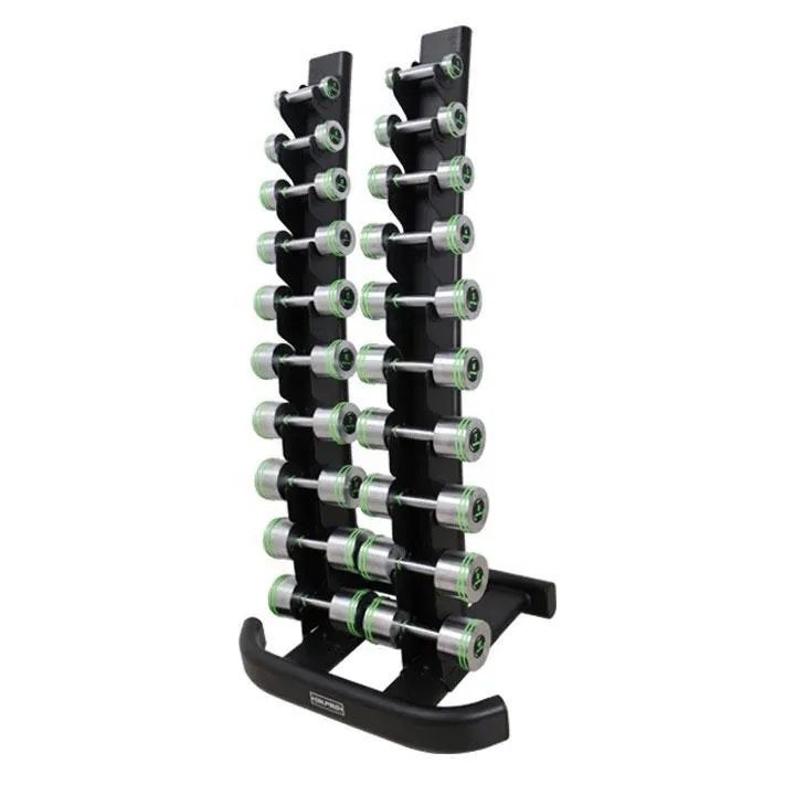 Premium Harden Chrome Dumbbells 1-10kg inc Rack (SALE)