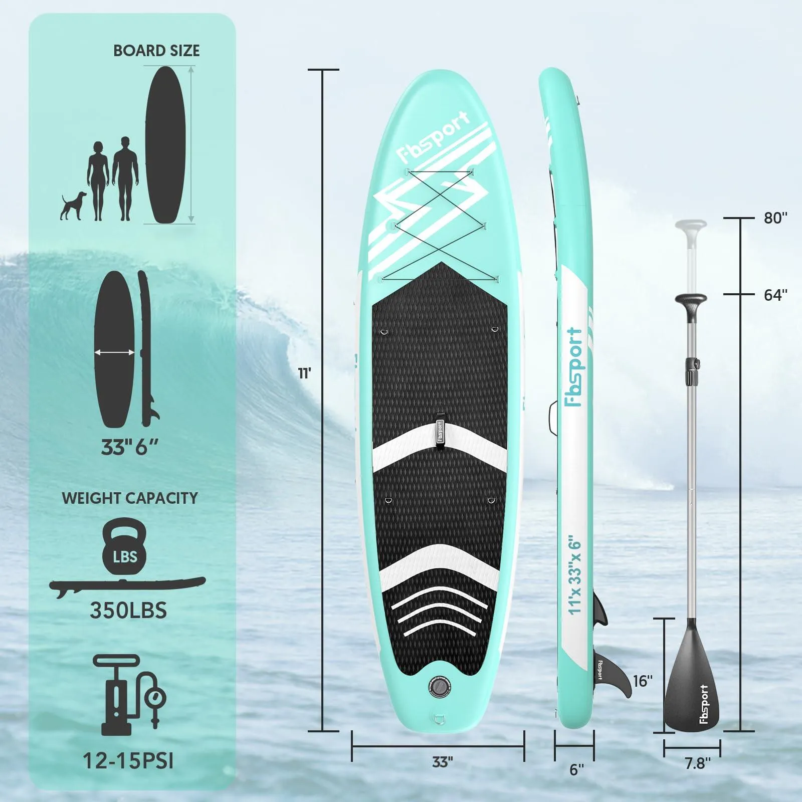 Premium Inflatable Stand Up Paddle Board Inflatable.