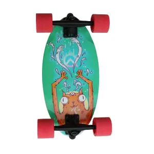 Quest Eggboard Cat Beginner 19" skateboard longboard