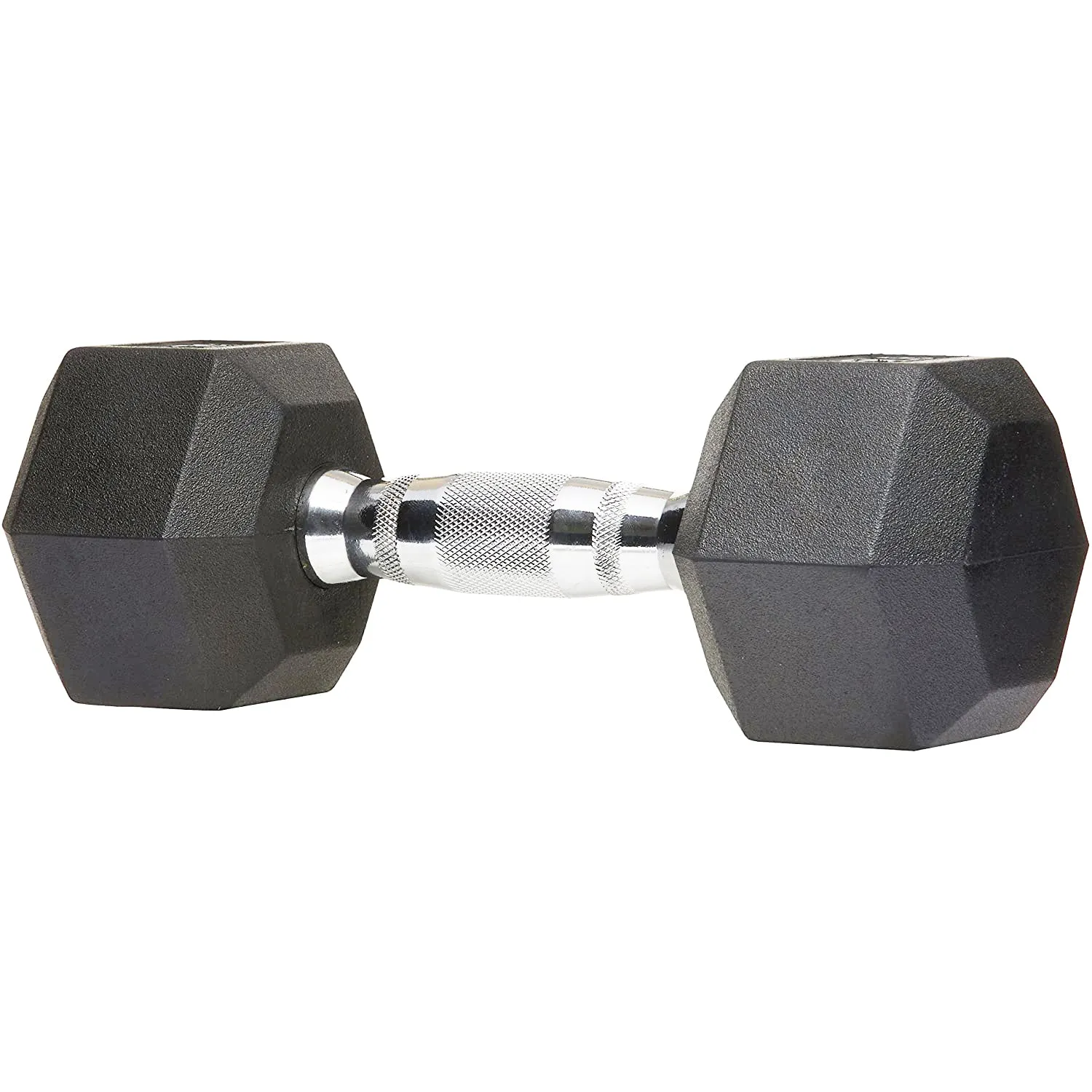 Rubber Encased Hex Dumbbell Hand Weight 2 x 10kg