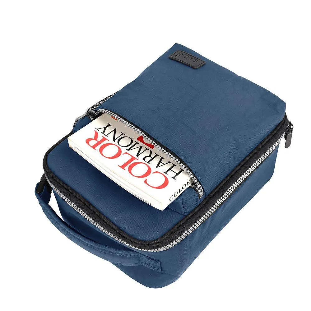 Sachi Explorer Insulated Lunch Bag Navy Blue