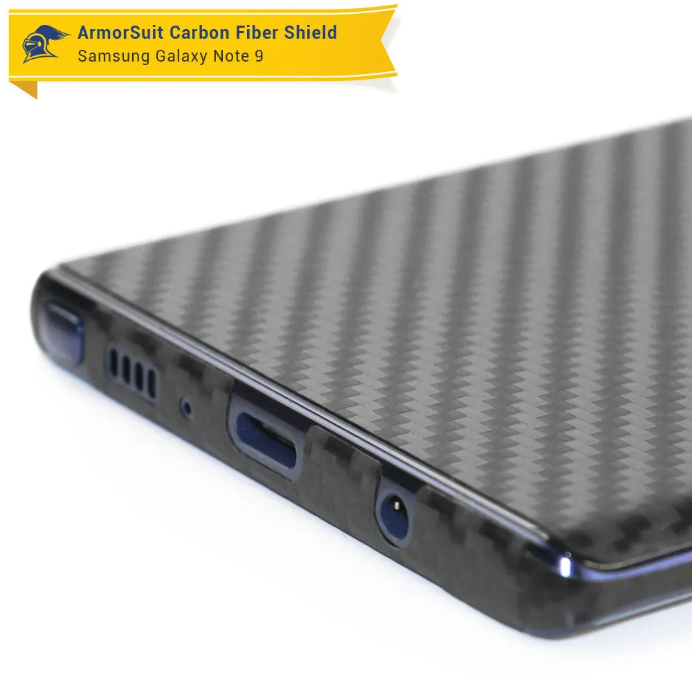 Samsung Galaxy Note 9 Carbon Fiber Skin Protector