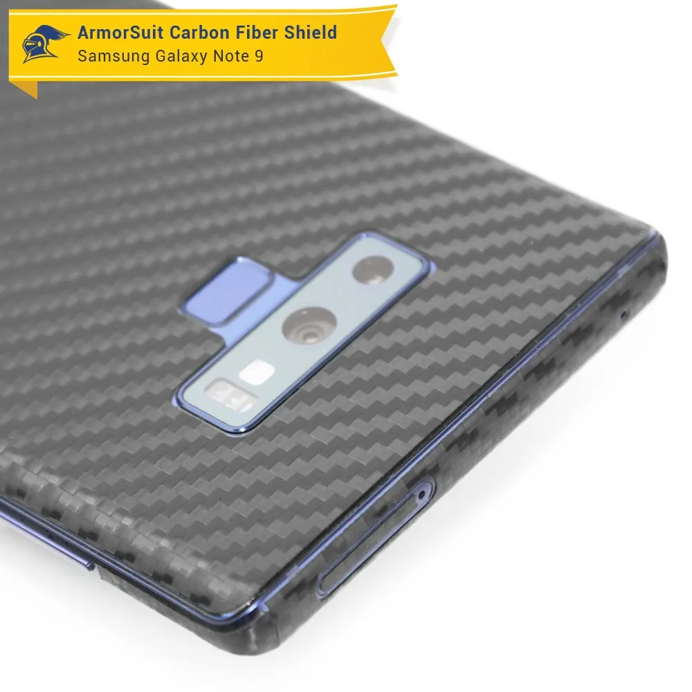 Samsung Galaxy Note 9 Carbon Fiber Skin Protector