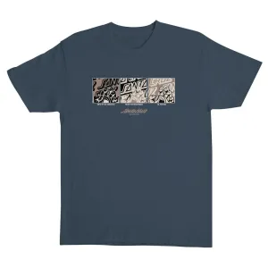 Santa Cruz Handled Front Men's Santa Cruz T-Shirt - STEEL BLUE