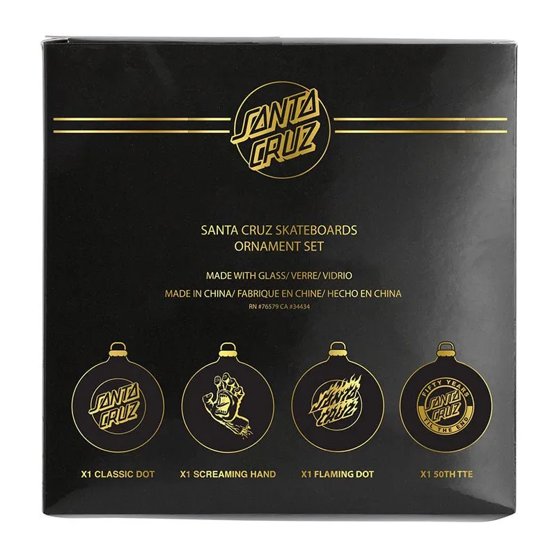 Santa Cruz Skateboards '23 Ornament Set