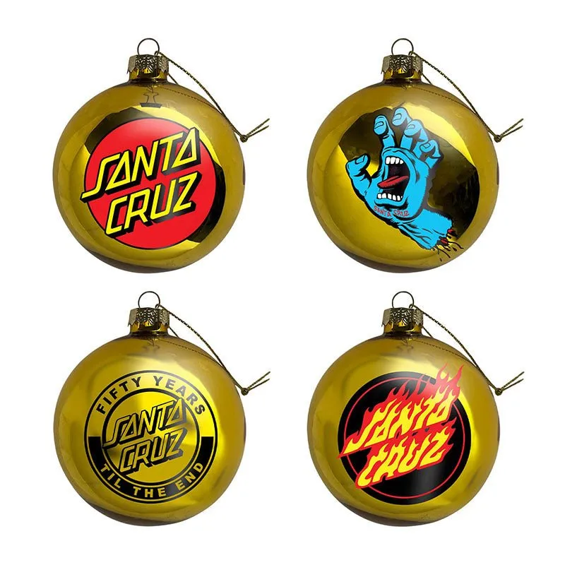 Santa Cruz Skateboards '23 Ornament Set