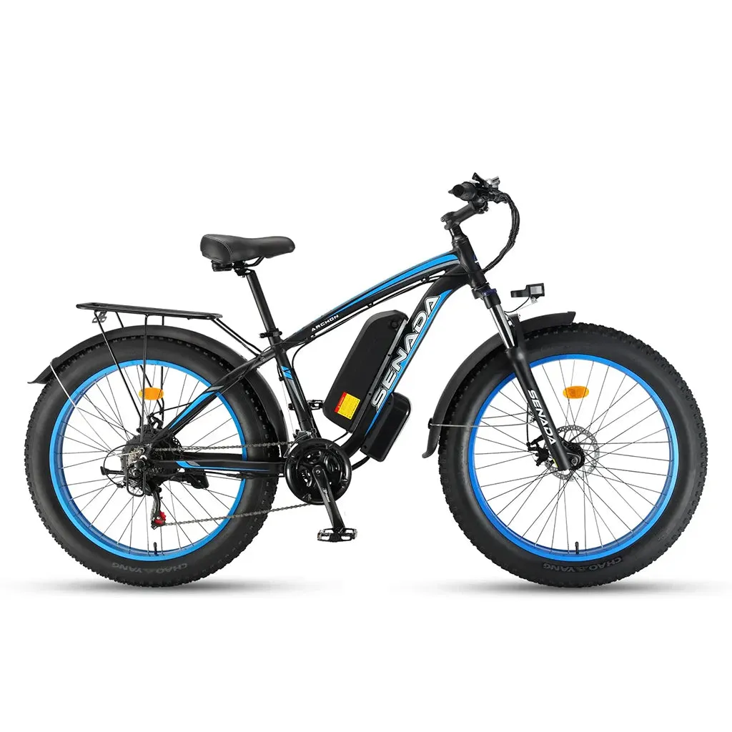 Senada Archon 1000W 48V 17.5Ah All Terrain Fat Tire Electric Mountain Bike