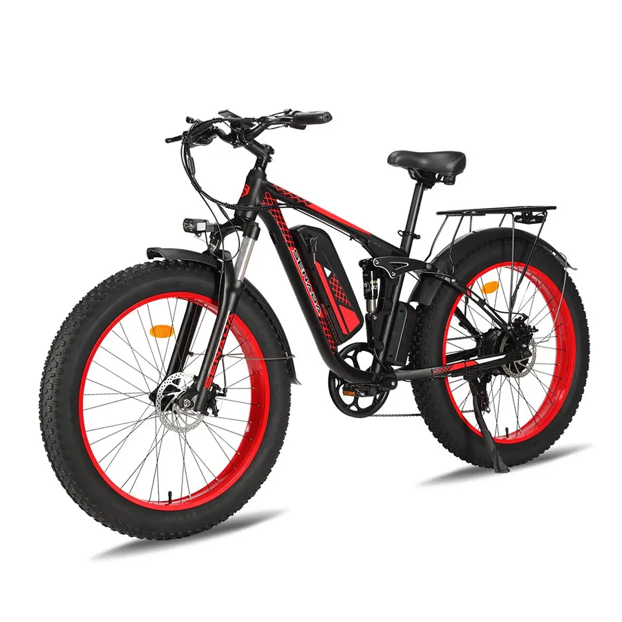 Senada Viper - Electric Fat Tire Mountain Bike - Top Speed 28mph - 1000W