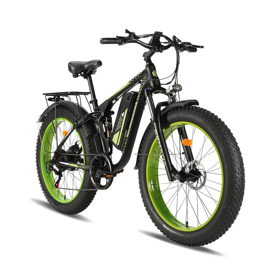 Senada Viper - Electric Fat Tire Mountain Bike - Top Speed 28mph - 1000W