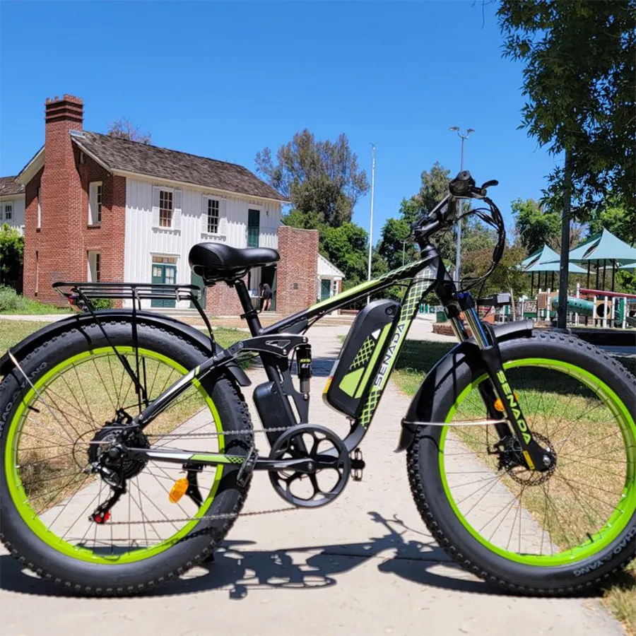 Senada Viper - Electric Fat Tire Mountain Bike - Top Speed 28mph - 1000W