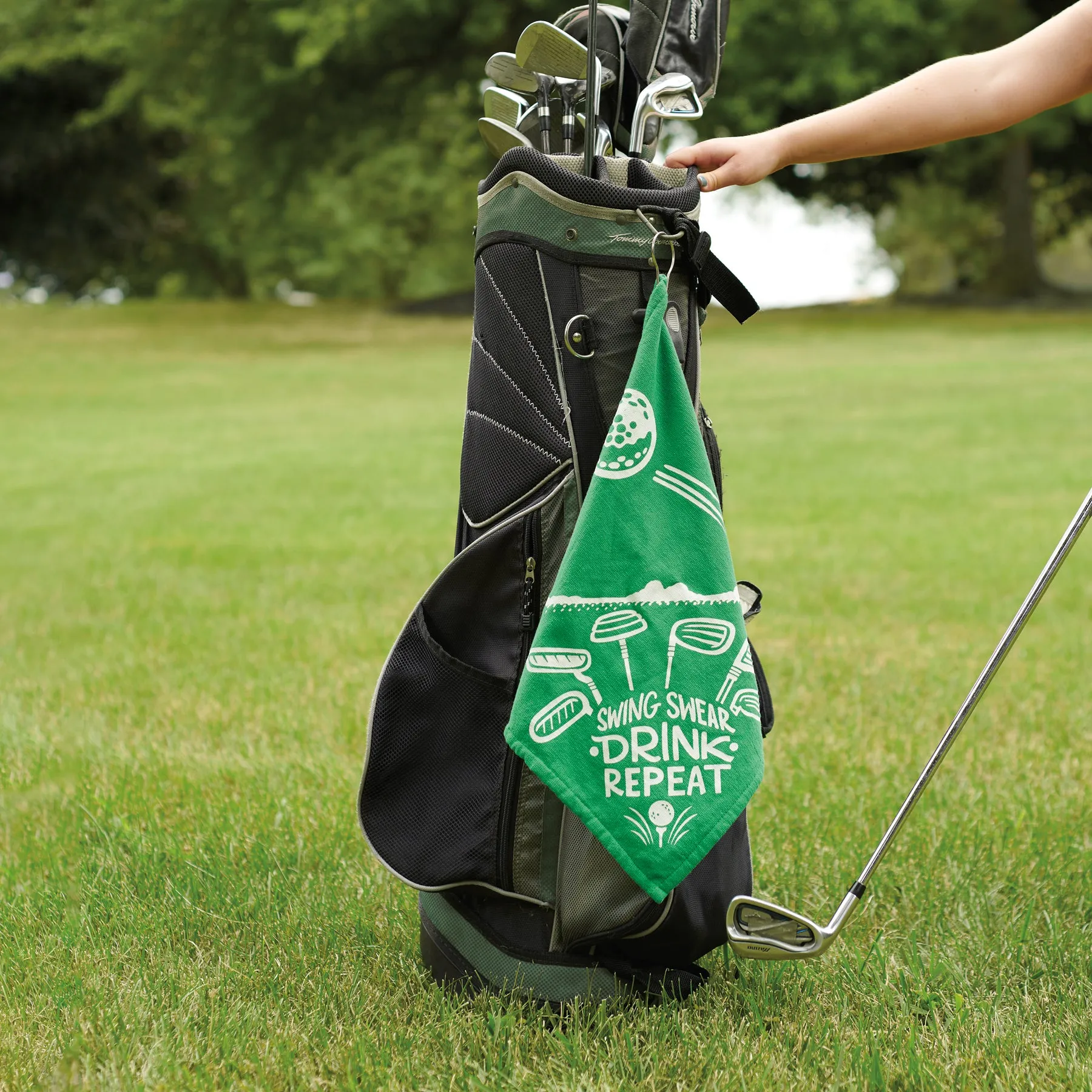 Swing Swear Golf Towel