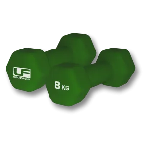 UFE Hex Dumbbells 8kg