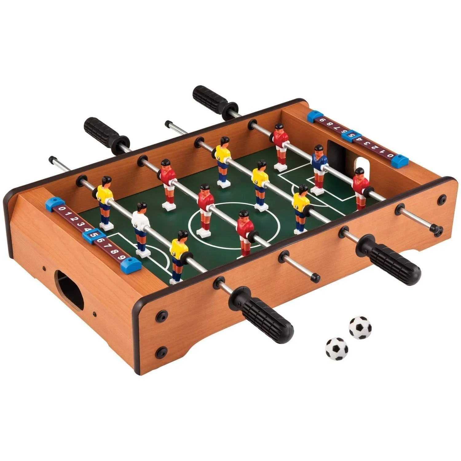 VikriDA Mid-Sized Foosball, Mini Football, Table Soccer Game (50 Cms) Game for Kids and Family, Multicolor