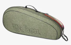 Wilson Team Pack 3-Racquet Bag Heather Green