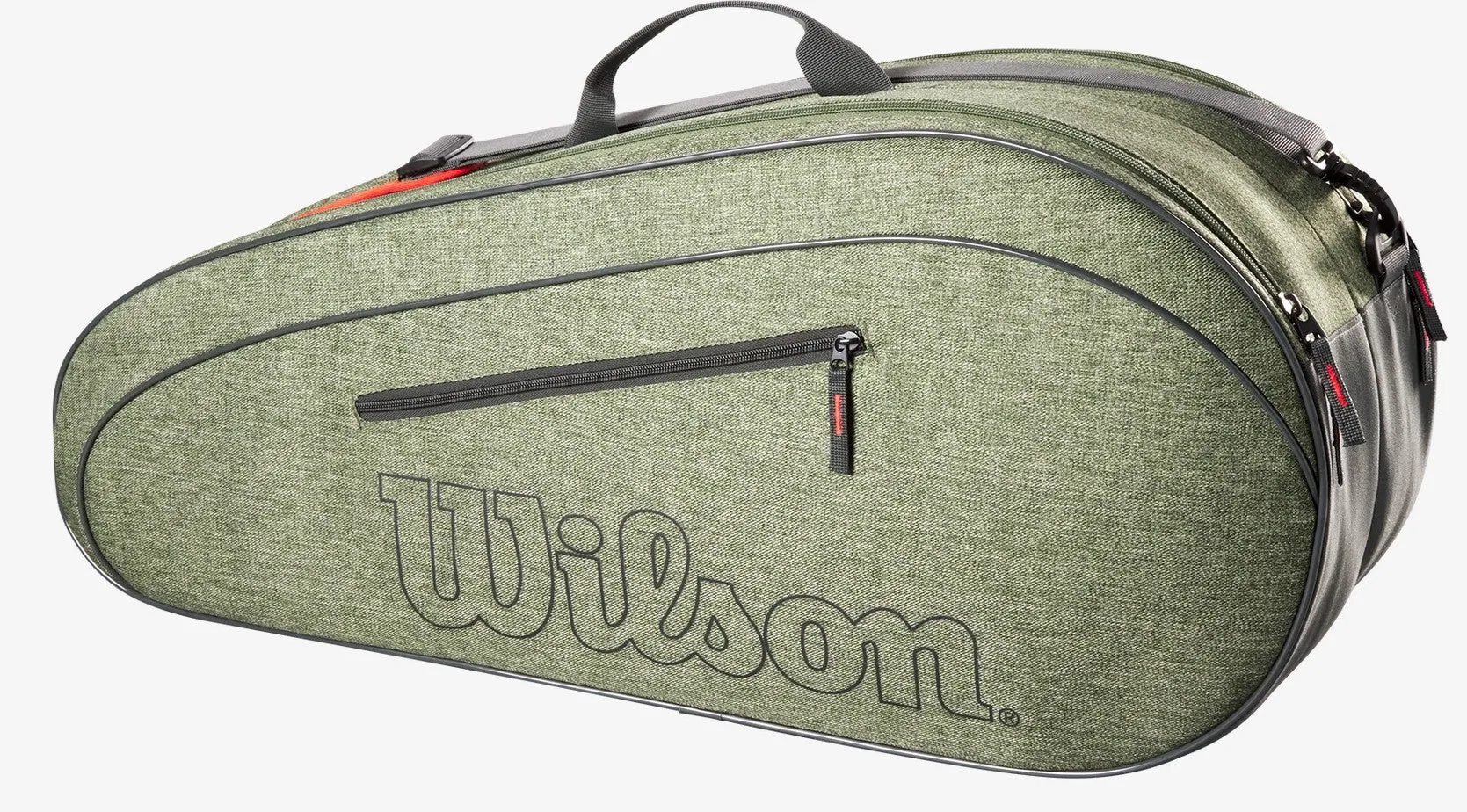 Wilson Team Pack 6-Racquet Bag Heather Green