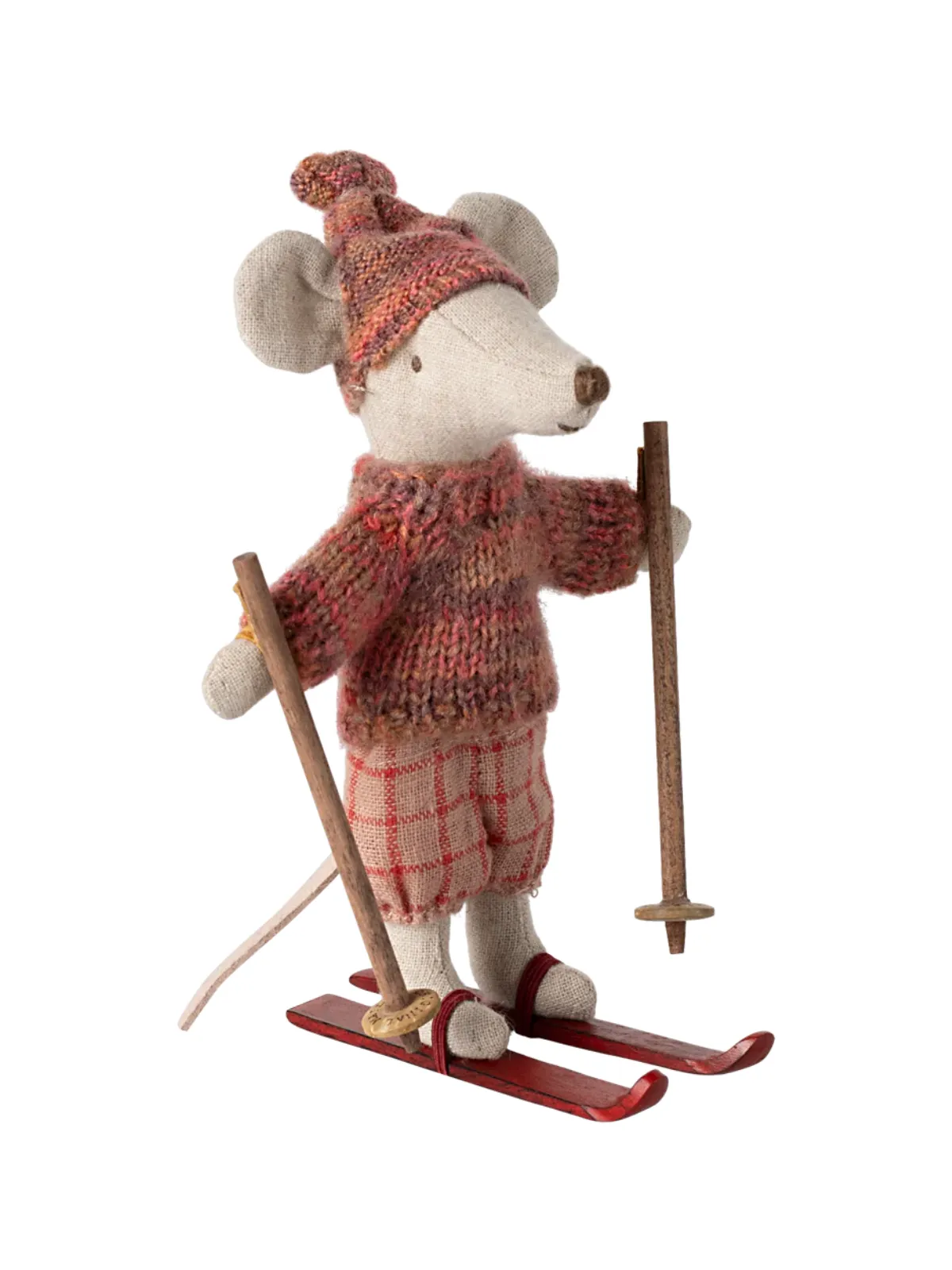 Winter Mouse with Ski Set - Big Sister