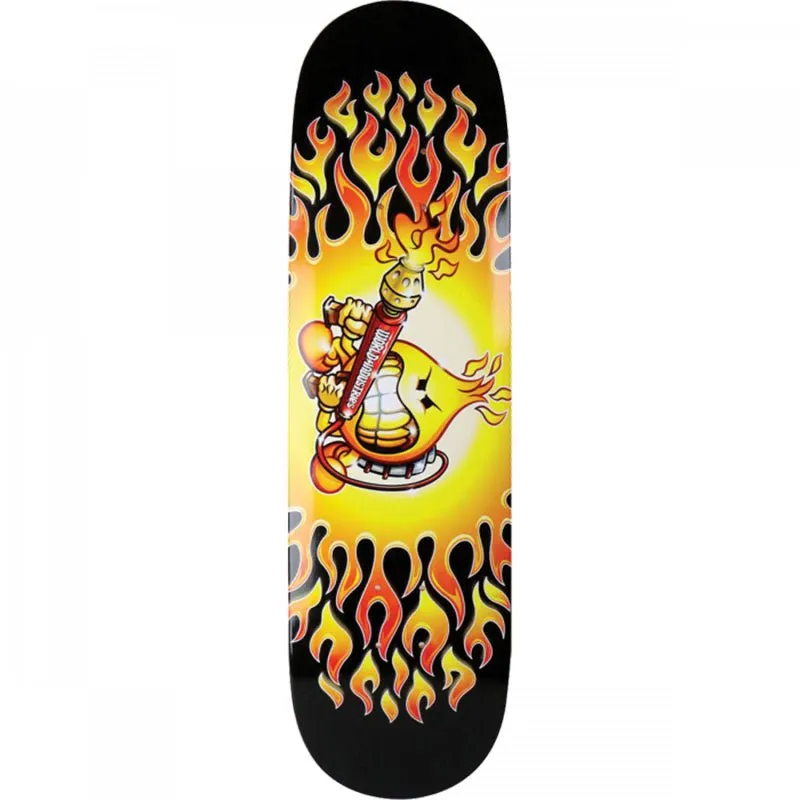 World Industries 8.5" x 32" FLAME THROWER Skateboard Deck