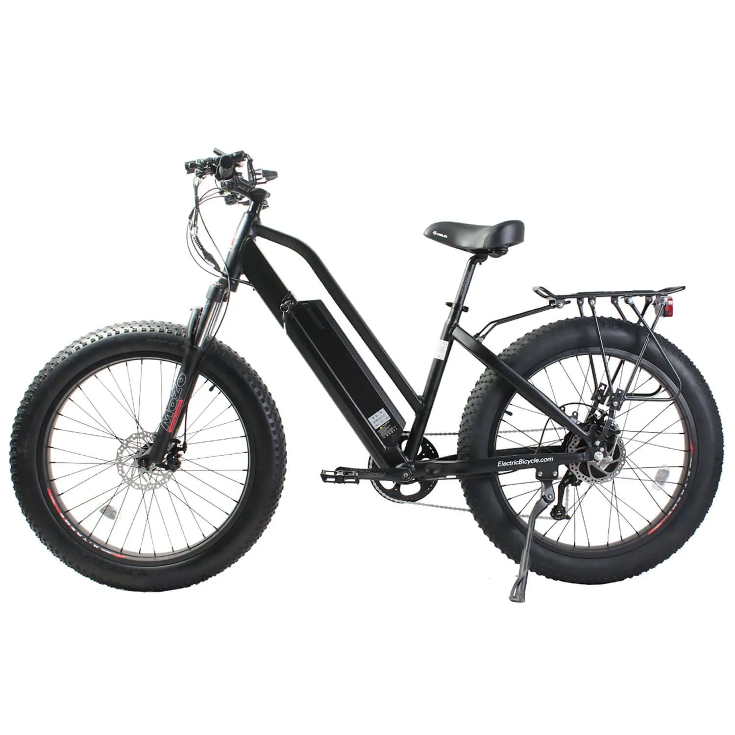 X-Treme Boulderado 48V 500W Fat Tire Low Step Mountain Electric Bicycle