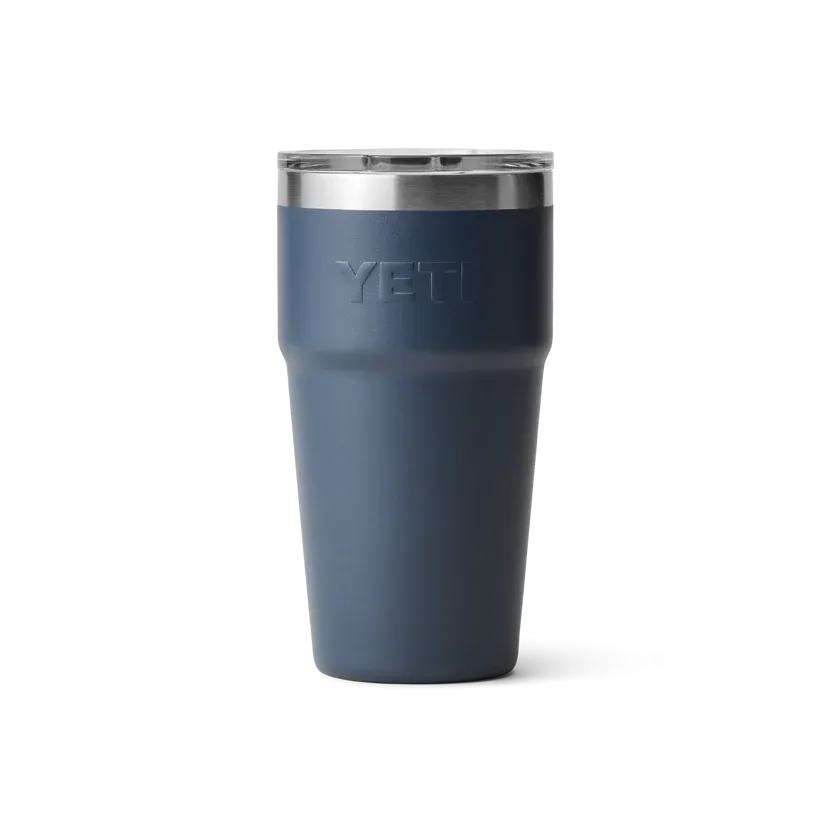 YETI Rambler 20 OZ (591ml) Stackable Cup With Magslider Lid - Navy