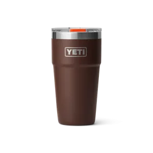 YETI Rambler 20 OZ (591ml) Stackable Cup With Magslider Lid - Wetlands Brown