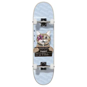 Yocaher Rockstar Kitty Cat - Purple Pepper 7.75" Skateboard