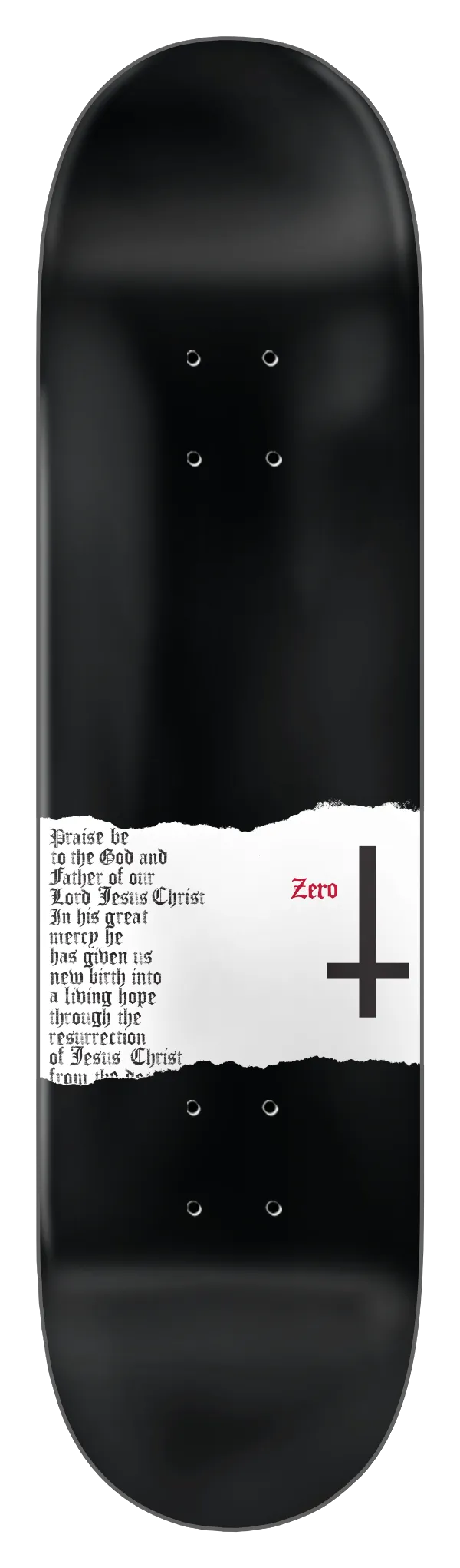 Zero Skateboards THOMAS CROSS OF PETER DECK - NA